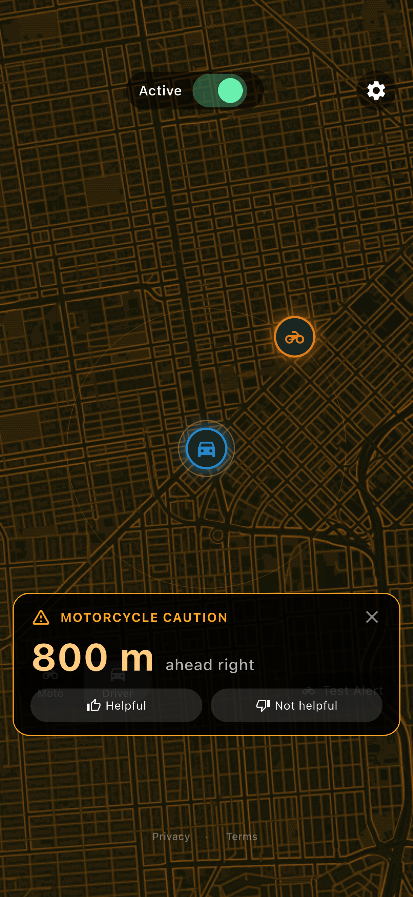 Danger closed in. Then it cleared.